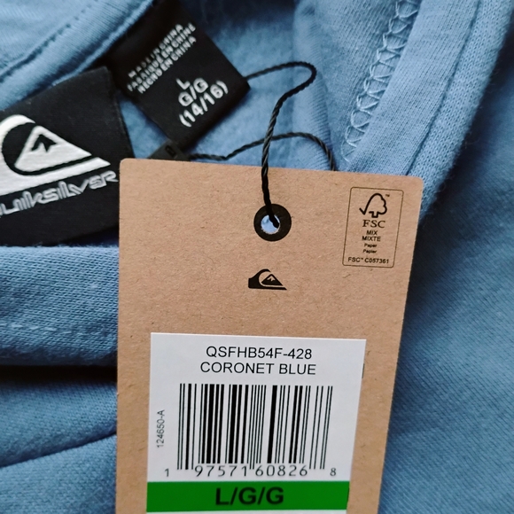 QUIKSILVER NEW Omni Logo Pullover Hoodie - Picture 6 of 7